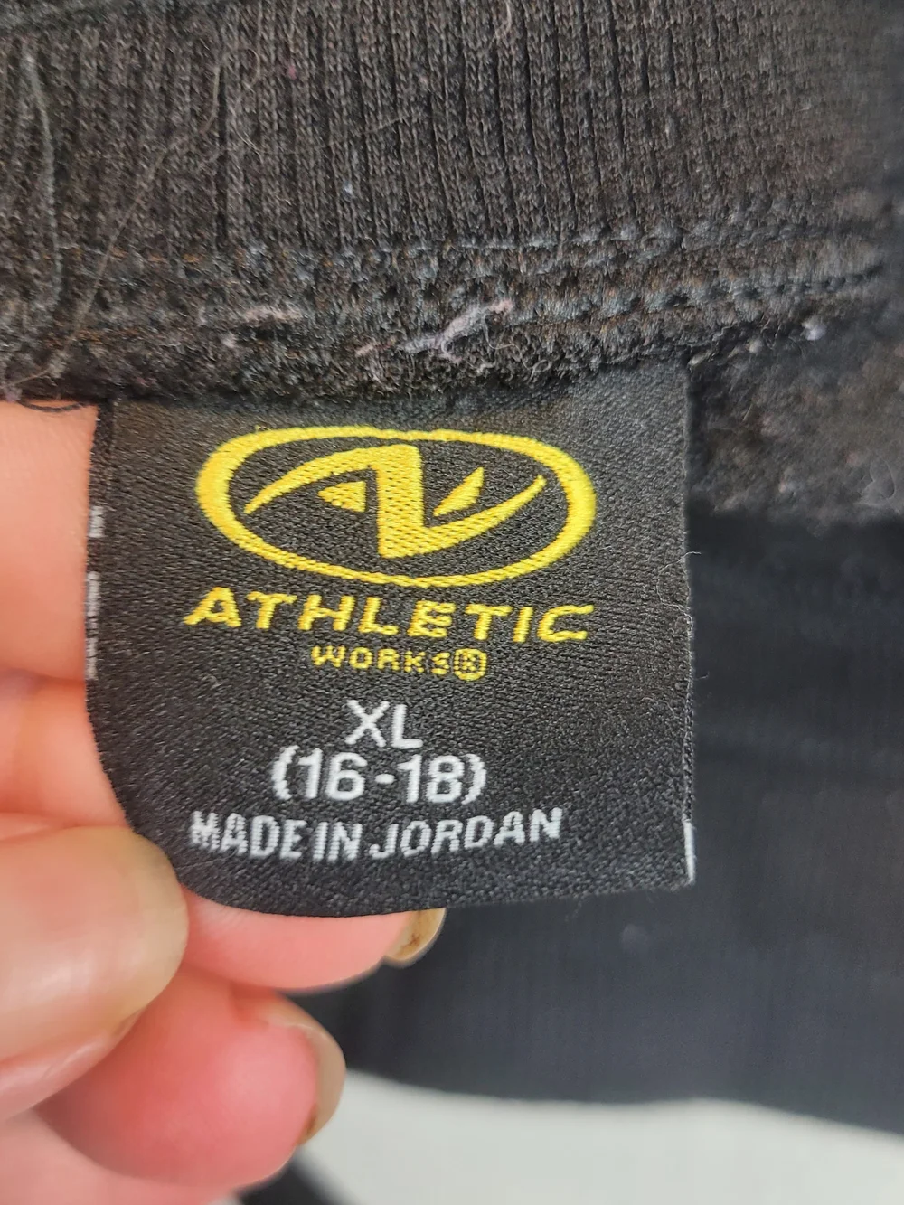 Athletic Works Black Women's Jogger Track Pants